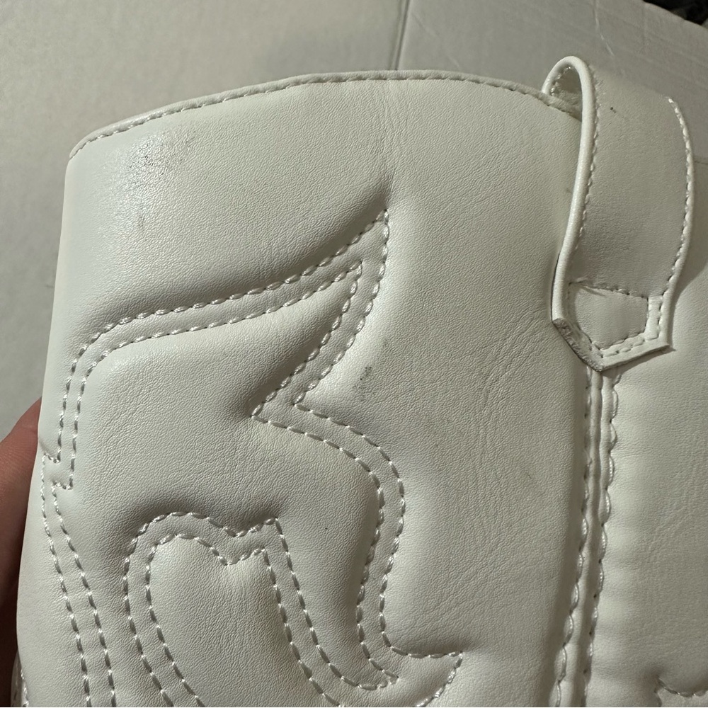 Soda White Women’s Cowboy Boots 9.5 - Picture 5 of 6